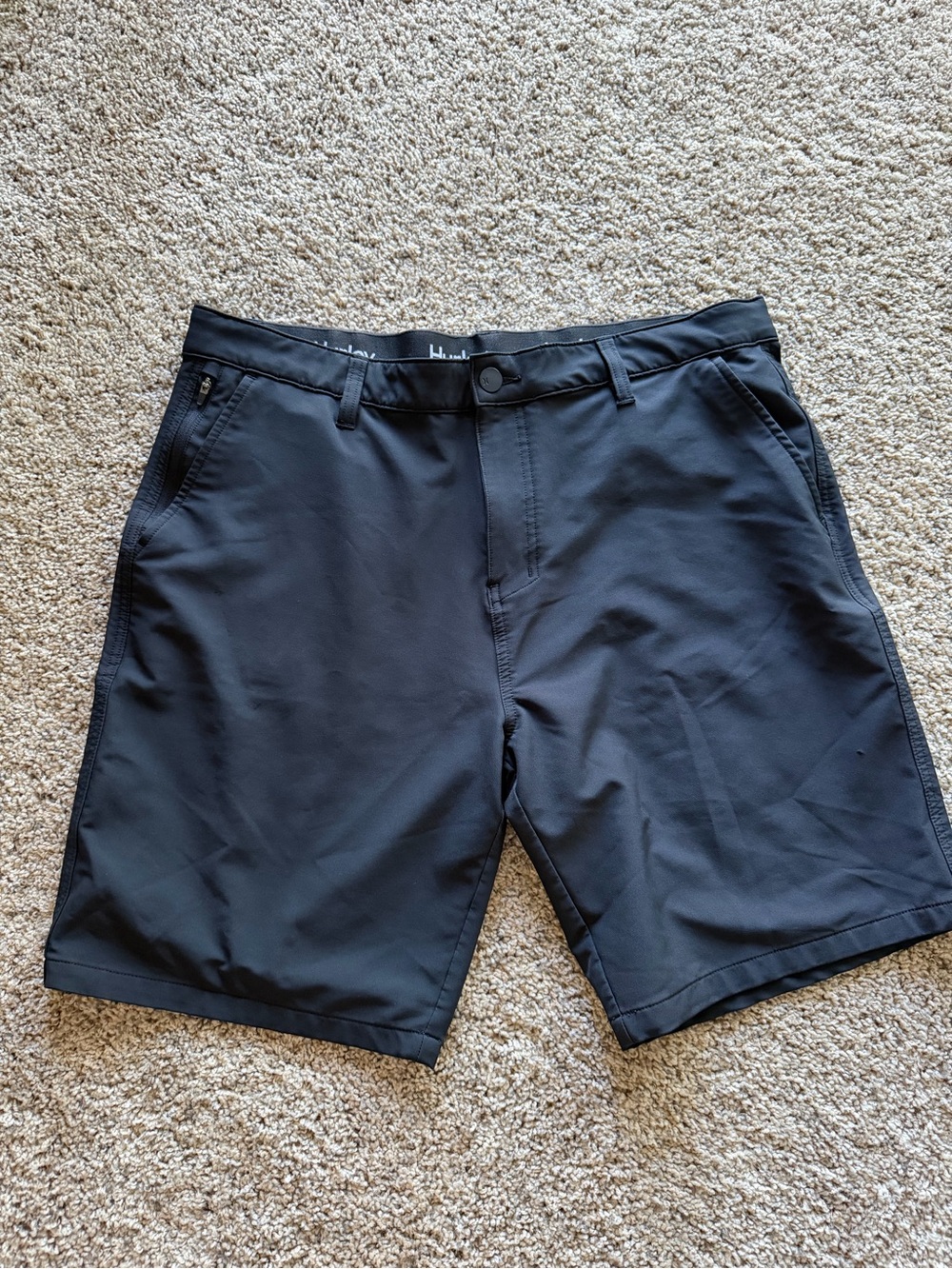 Hurley Black Men's Hybrid Shorts